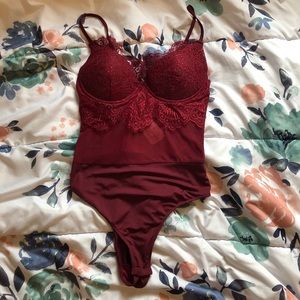 Maroon Body Suit 🚨Flash Sale🚨
